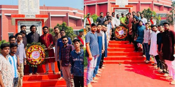 স্বাধীনতা দিবসে বাকৃবি ছাত্রদলের দুই পক্ষের পৃথক শ্রদ্ধাঞ্জলি